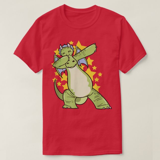 Dabbing Dragon T-Shirt (Design vorne)