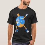 Dabbing Dreidel Funny Hanukkah Chanukah für Kinder T-Shirt<br><div class="desc">Dabbing Dreidel Funny Hanukkah Chanukah Für Kinder Mädchen Jungen</div>