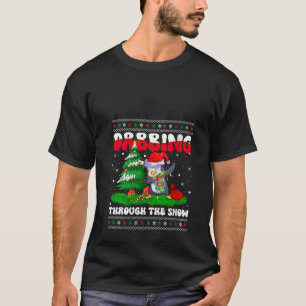Dabbing durch den Schnee-Dab-Tanz Pinguin Christm T-Shirt