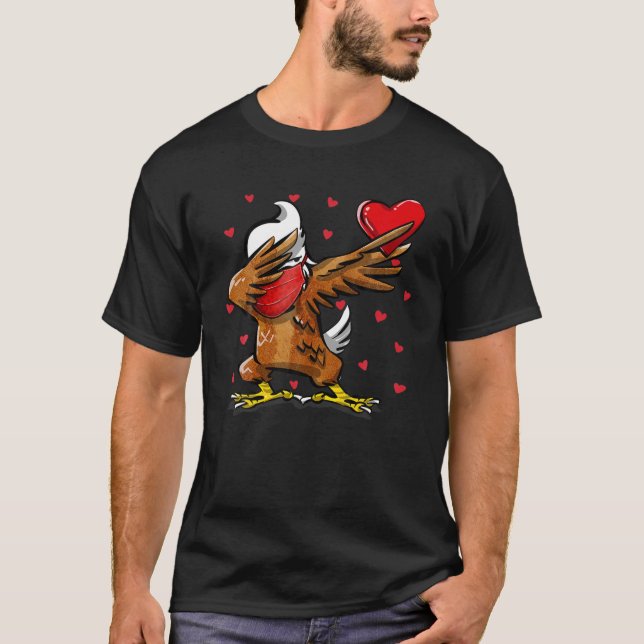 Dabbing Eagle T-Shirt (Vorderseite)