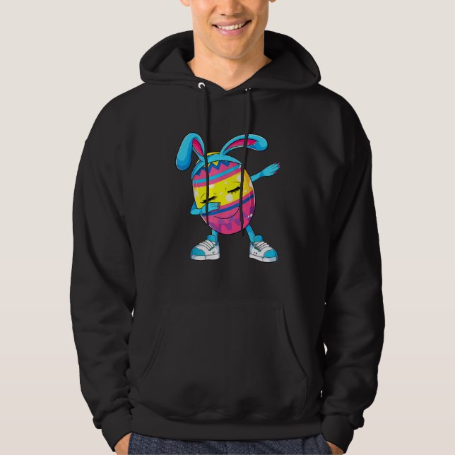 Dabbing Easter Egg Apparel Bunny Easter Day Girl K Hoodie (Vorderseite)
