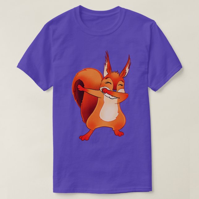 Dabbing Eichhörnchen T-Shirt (Design vorne)