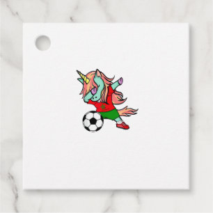 Dabbing Einhorn Marokko Fußballfans Jersey Morocca Geschenkanhänger