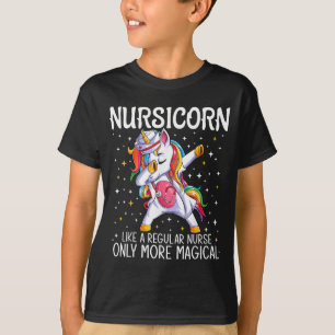 Dabbing Einhorn Nursicorn lustiges Geschenk für Kr T-Shirt