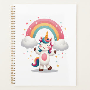 Dabbing Einhorn T-Shirt - Lustiges Dab Tanz Regenb Planer