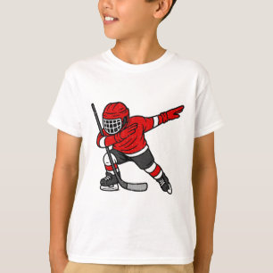 Dabbing Eishockeyspieler Sport Athlet Dab-Tanz T-Shirt