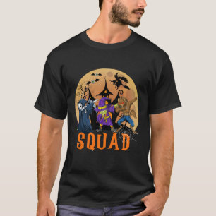 Dabbing Engel des Todes Hexe Werwolf Gruseltruppe T-Shirt