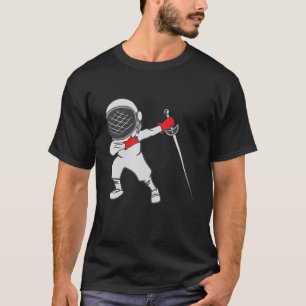 Dabbing Fencer - Fencing Coach Swordsman Saber Mas T-Shirt