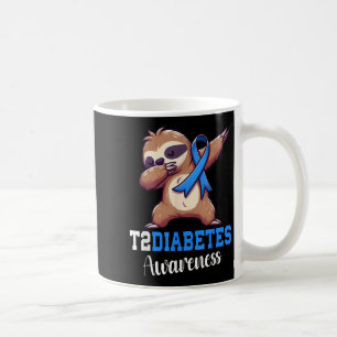 Dabbing Flatth Diabetes Awareness Typ 2 Diabetes B Kaffeetasse