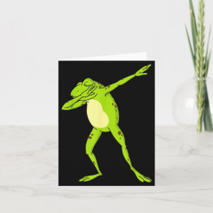 Dabbing Frosch für Kinder-Jungs & Mädchen Lustige  Karte