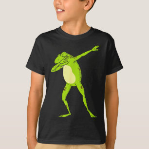 Dabbing-Frosch für Kinder-Jungs & Mädchen Lustige T-Shirt