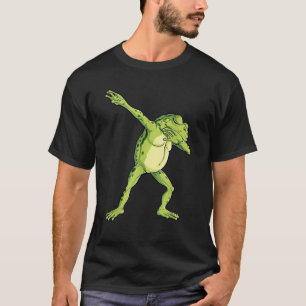 Dabbing Frosch Lustiger Tierliebhaber Jungen Mädch T-Shirt