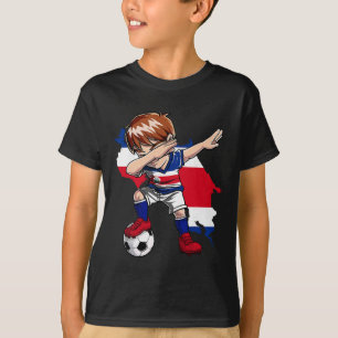 Dabbing Fußball Costa Rica Trikot Junge Costa Rica T-Shirt