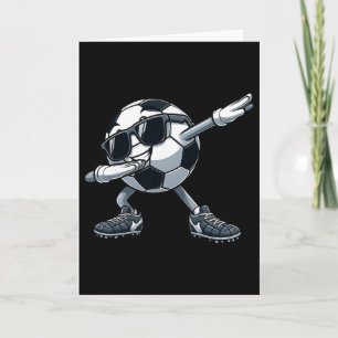 Dabbing Fußball Ll Lustiger Fußball Männer Jungen Karte