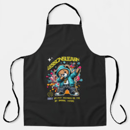 DABBING FUTURE LESSONS LEARN All-Over Print Apron Schürze
