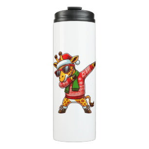 Dabbing Giraffe Sonnenbrille Giraffe Animal Dance Thermosbecher