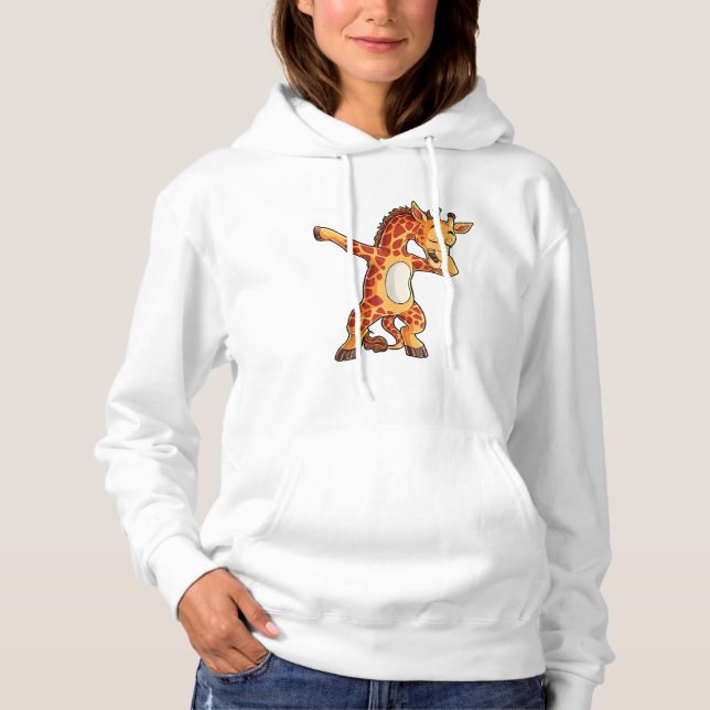 Dabbing Giraffe T Shirt Giraffen Funny Dab Dance T (Vorderseite)