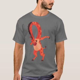 Dabbing Giraffe tanzt Geburtstagsgeschenk T-Shirt