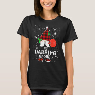Dabbing Gnom Buffalo Karo Gamaschen passende Famil T-Shirt