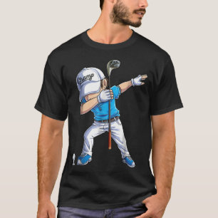 Dabbing Golf für Boys Dab Dance Golfspielen Golf  T-Shirt