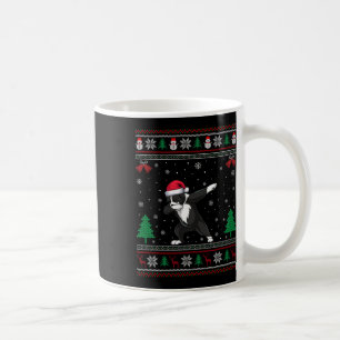 Dabbing Greater Swiss Mountain Dog Weihnachtsmannm Kaffeetasse