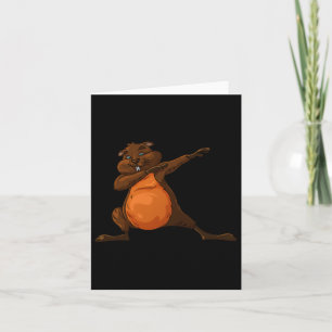 Dabbing Groundhog Niedlich Marmots Liebe Groundhog Karte