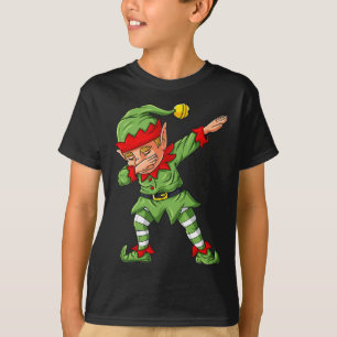 Dabbing Halloween Skeleton Zombie Beängstigend Pum T-Shirt