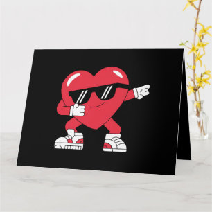 Dabbing Herz Lustige Geschenke Valentinstag Karte