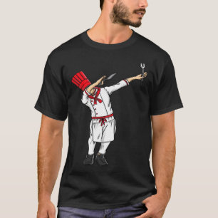 Dabbing-Hibachi-Koch Japanischer Koch Asiatischer T-Shirt