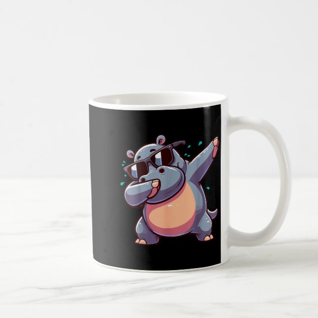 Dabbing Hip  Kaffeetasse (Rechts)