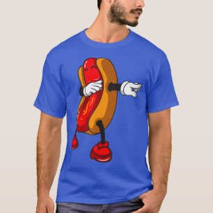 Dabbing Hot Dog T Hot Dog Geschenke T-Shirt