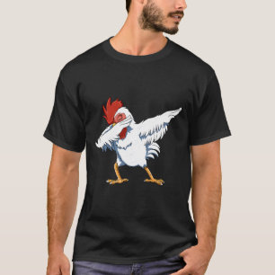 Dabbing-Huhn Dab Huhn Dabbing-Huhn Landwirt T-Shirt
