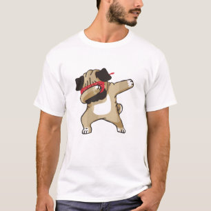 Dabbing Hund, Dabbing Mops, Lustiger Hund T-Shirt
