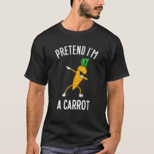 Dabbing Karotte Gemüse Botaniker Veganer T-Shirt