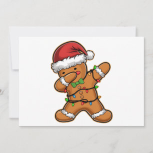 Dabbing Lebkuchen Baum Licht Weihnachten