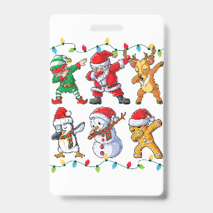 Dabbing Lebkuchen-Shirt für Jungen Mädchen Weihnac Ausweis