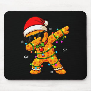 Dabbing Lebkuchen Weihnachten Jungen Mädchen Kinde Mousepad