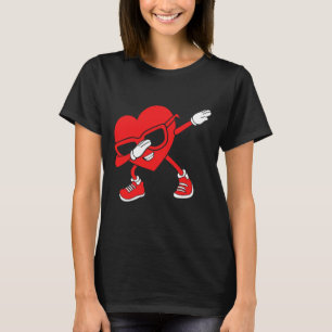 Dabbing Lustiges Herz Männer Kinder Jungen Ist Mei T-Shirt