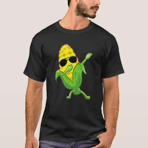 Dabbing Mais Niedlich Candy Corn Landwirtschaft Er T-Shirt