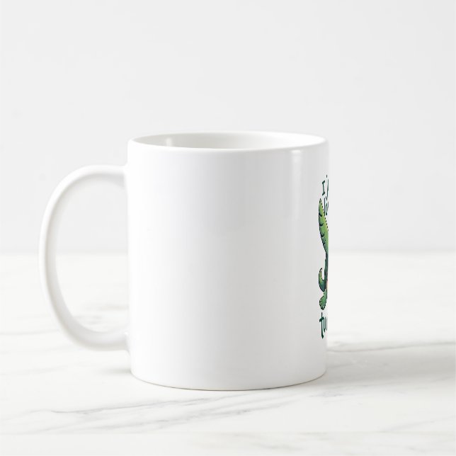 Dabbing Meeresschildkröte I just Eure Liebe Turtle Kaffeetasse (Links)