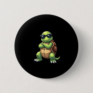 Dabbing Meeresschildkröte Tierliebhaber Rette die Button