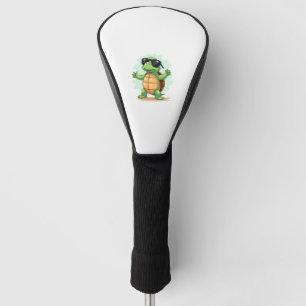 Dabbing Meeresschildkröte Tierliebhaber Rette Die Golf Headcover