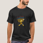 Dabbing Menorah Hanukkah Dancing Chanukah Kids Gir T-Shirt<br><div class="desc">Dabbing Menorah Hanukkah Dancing Chanukah Kids Gir</div>