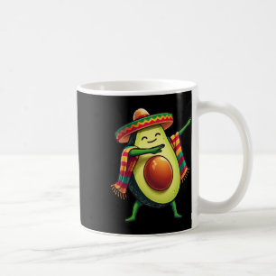 Dabbing Mexican Poncho Avocado Cinco De Mayo 1 Kaffeetasse