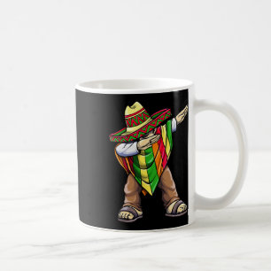 Dabbing Mexican Poncho Cinco De Mayo Kaffeetasse