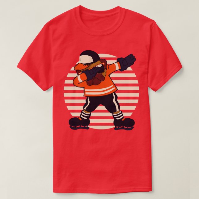 Dabbing Mops Hund T-Shirt (Design vorne)