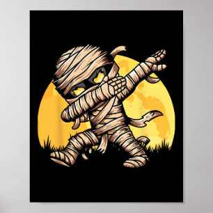 Dabbing Mummy Costume Dab Dancing Men Kids Boys Hi Poster