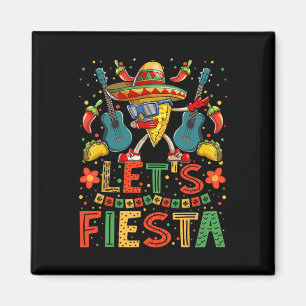 Dabbing Nacho Cinco De Mayo Shirt Frauen Männer La Magnet