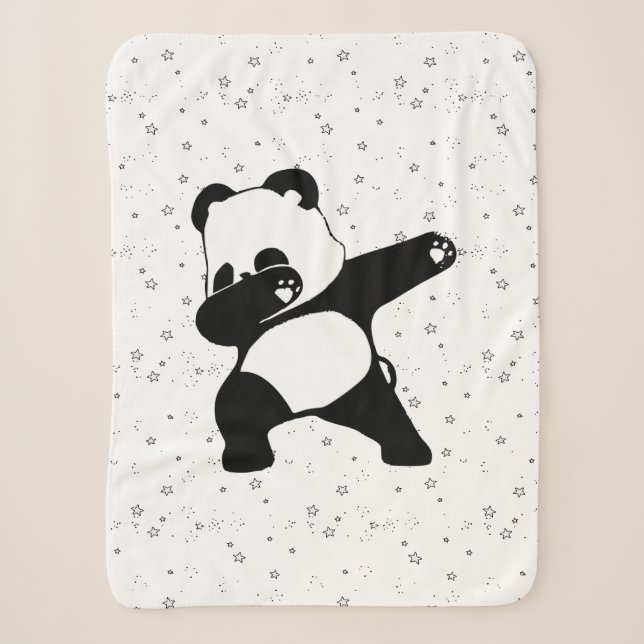 Dabbing Panda Sherpadecke (Vorderseite)