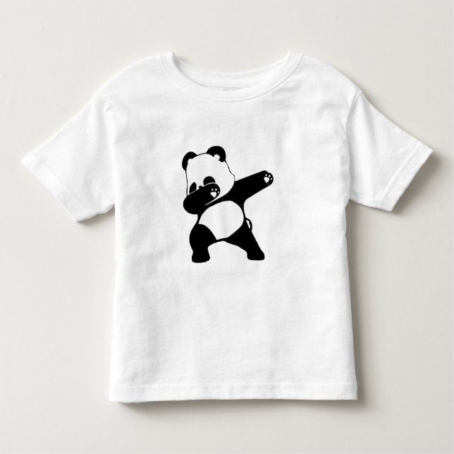 Dabbing Panda Shirt (Vorderseite)